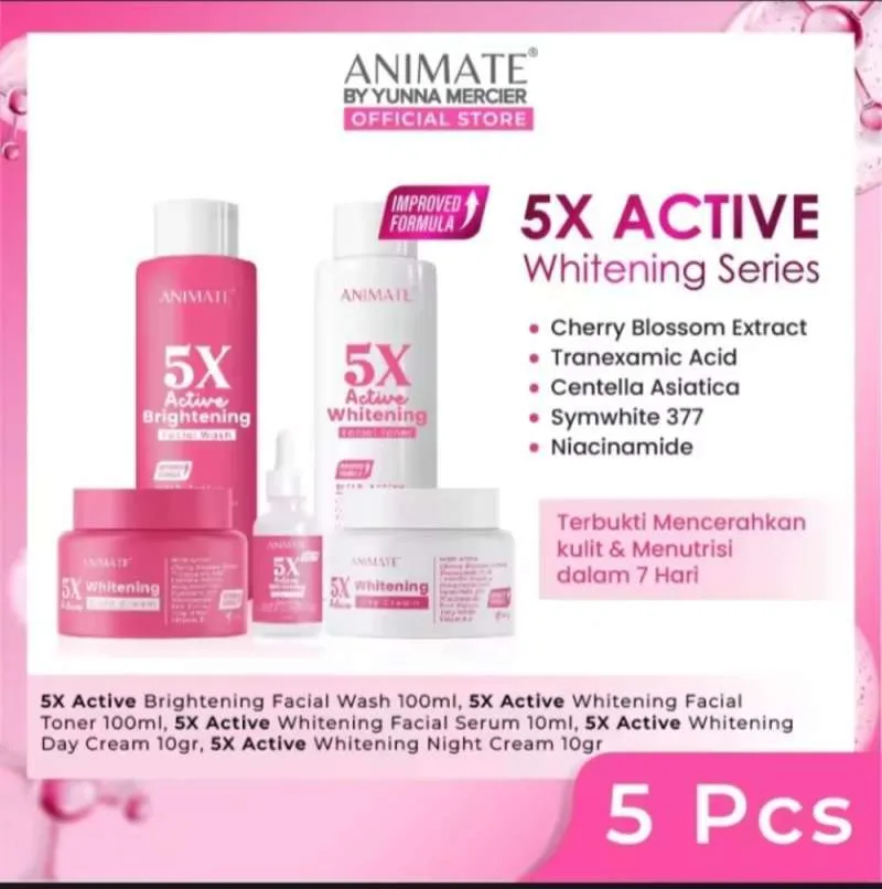 Animate Whitening Series 5In1